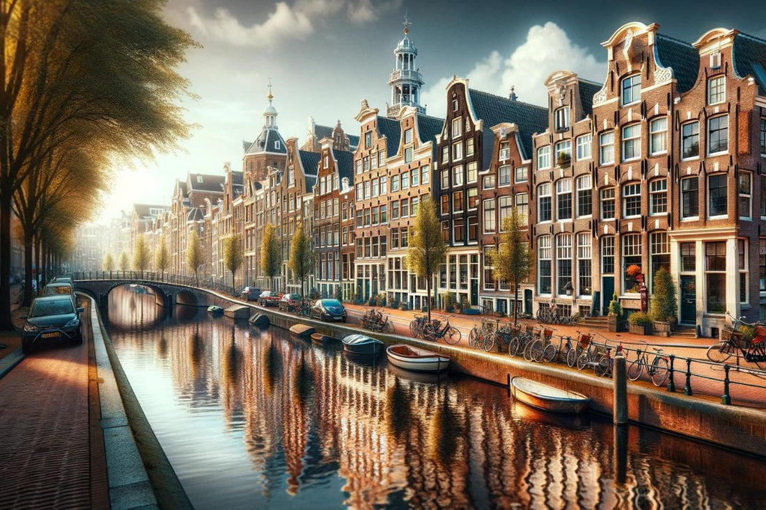 Scenery in Amsterdam
