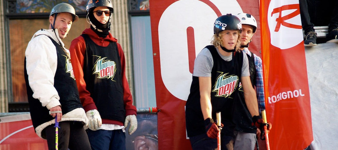 How did he start skiing?