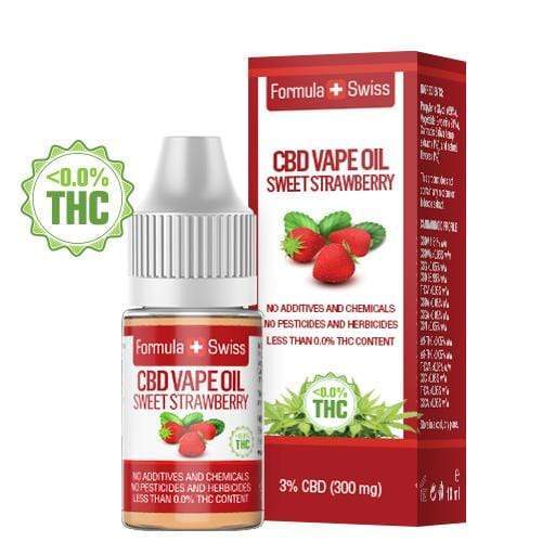 CBD vape oil Sweet Strawberry  Organic & premium quality