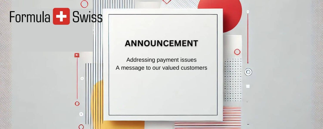 A Message to Our Valued Customers