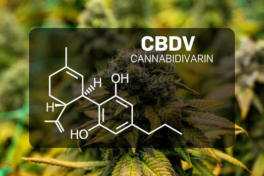 Chemical structure of Cannabidivarin (CBDV) 