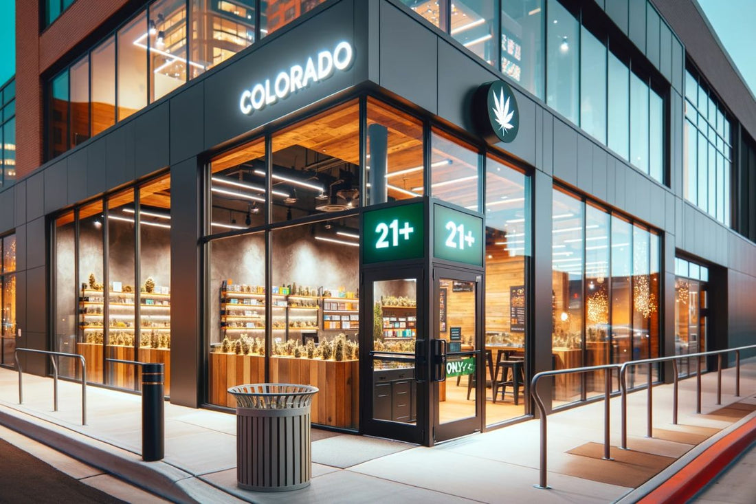 Cannabis dispensary in Colorado