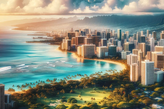 Hawaiian Cityscape