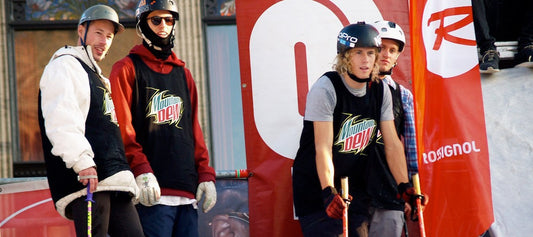 How did he start skiing?