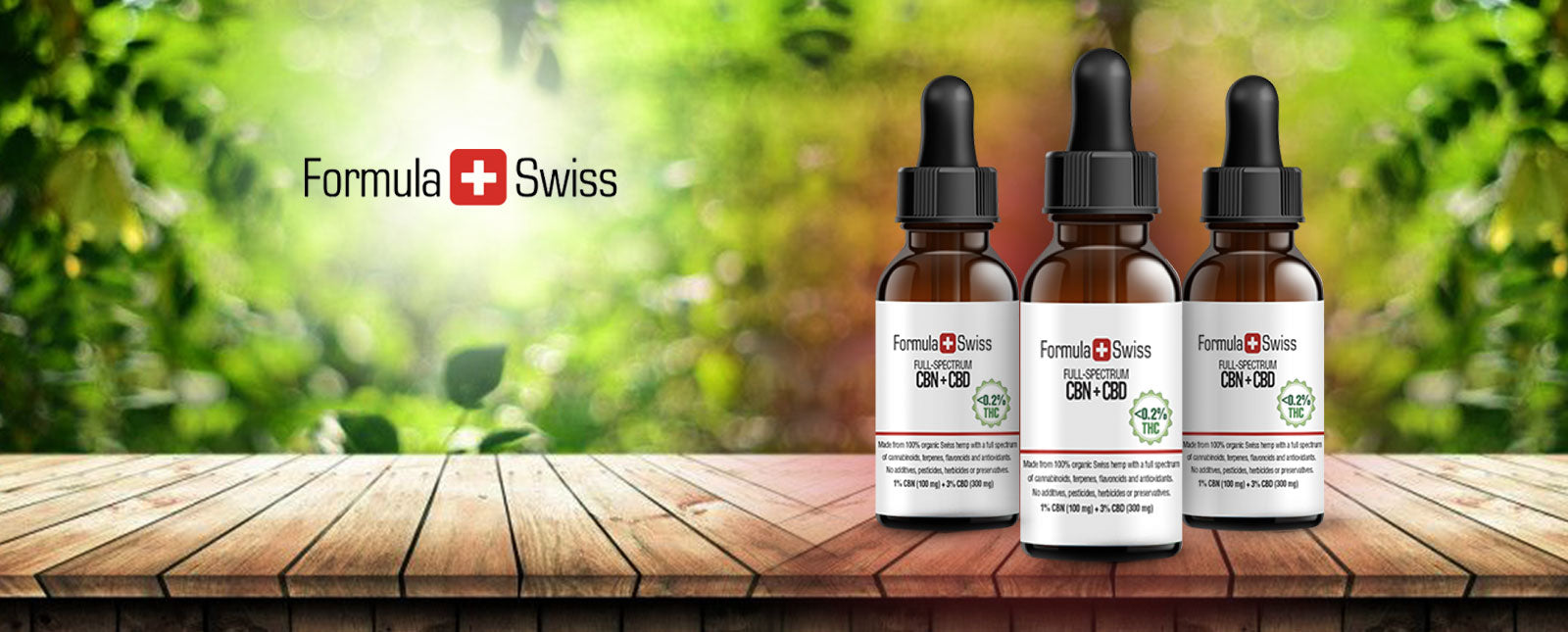 New full-spectrum CBD oils with a high concentration of CBG, CBN, CBC