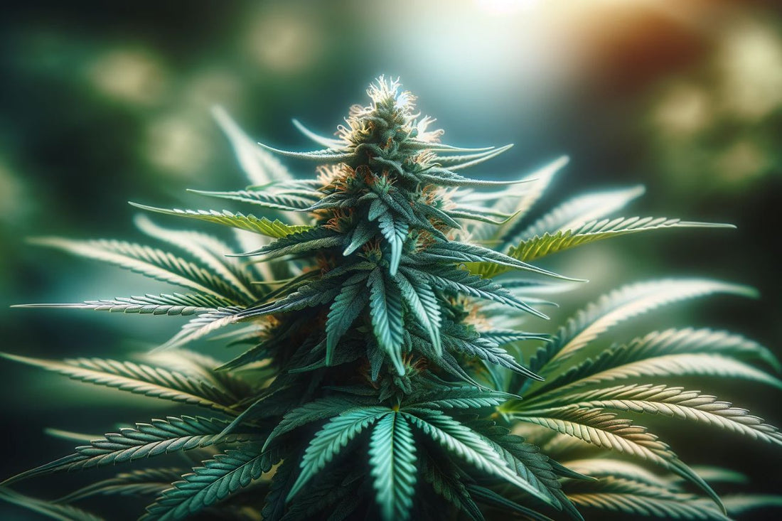 A healthy cannabis plant