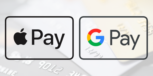 We are now accepting Apple Pay and Google Pay