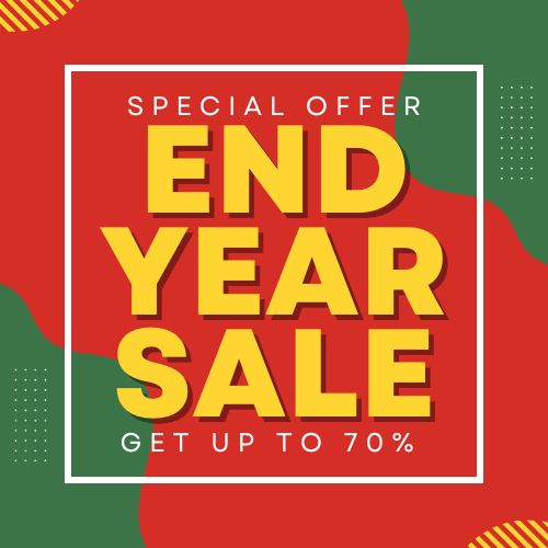 Year-End Sale – Save 40–70%