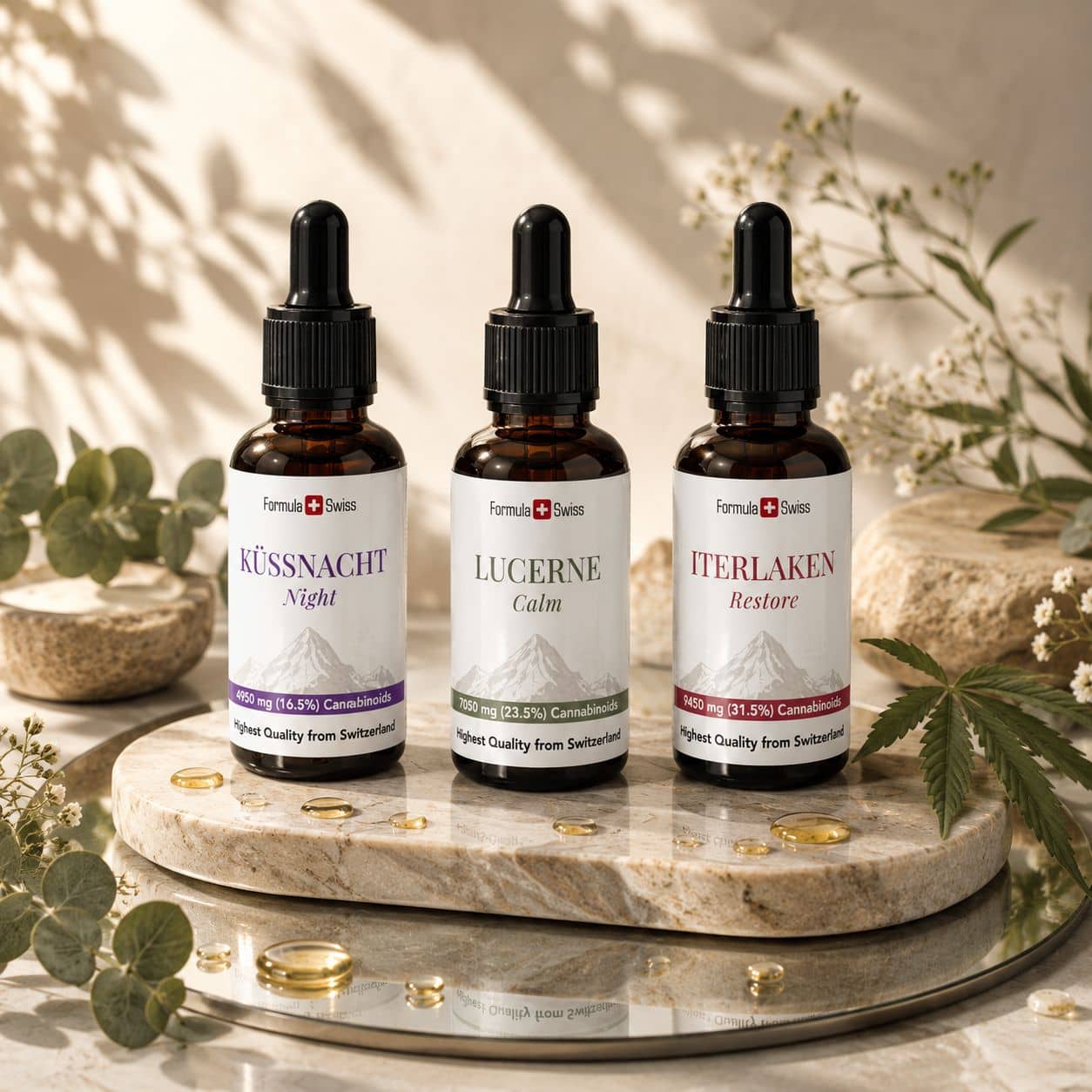 Organic CBD Oil from Switzerland