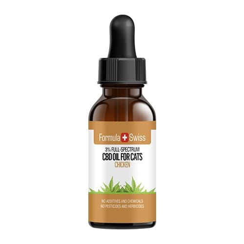 Cats CBD Oil in MCT Oil with Chicken Aroma