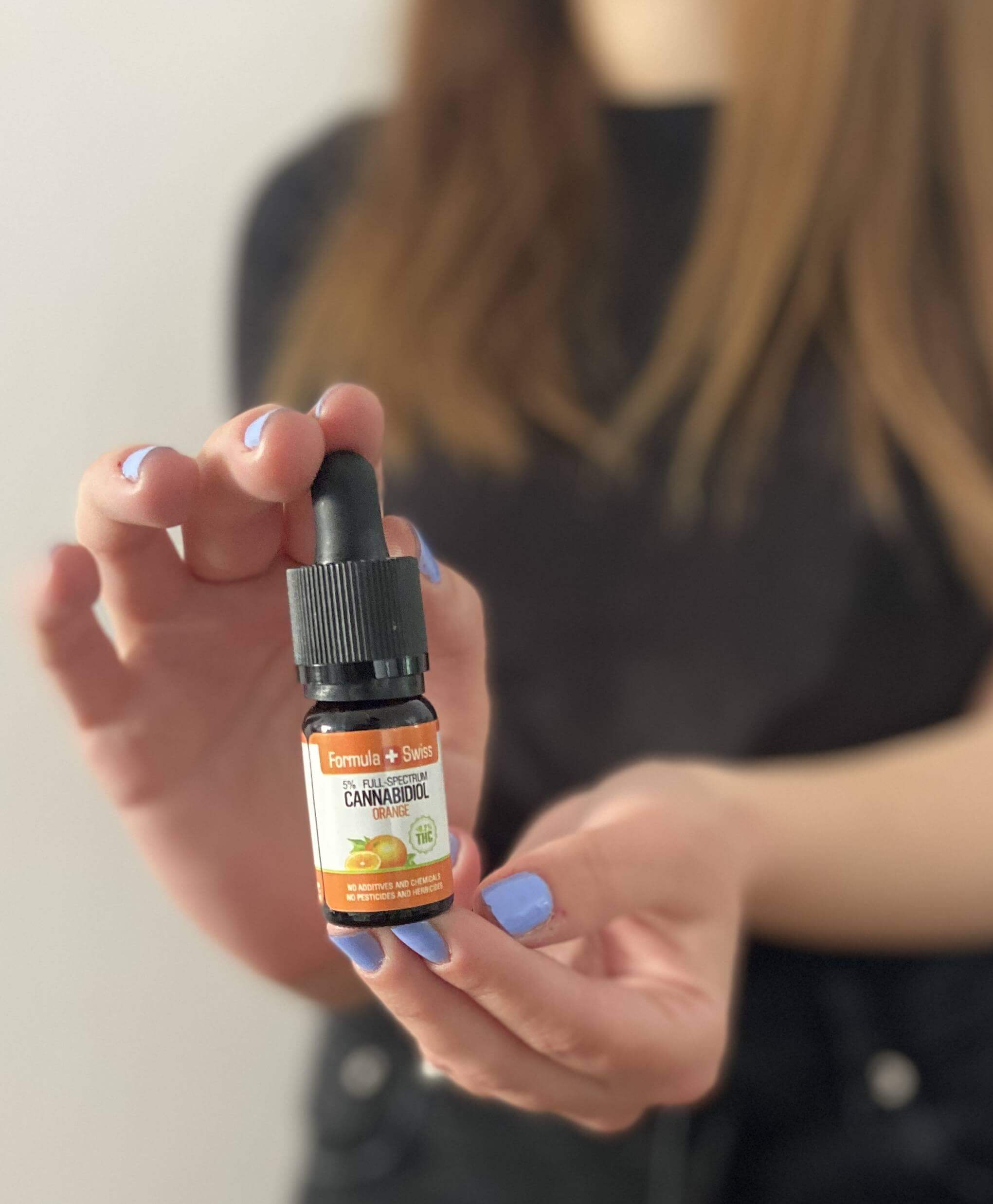 CBD Oil in MCT Oil Orange