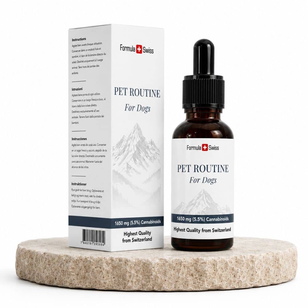 Huisdierroutine Voor Honden CBD Olie 5% CBD