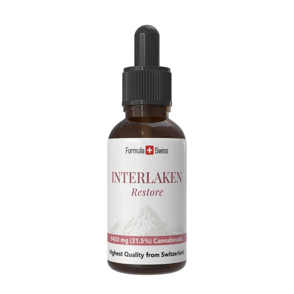 Interlaken Restore - 30 ml CBD olie