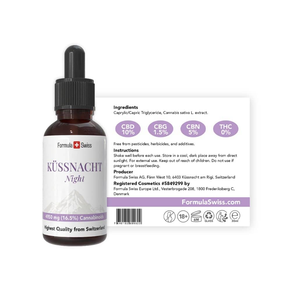 Küssnacht Night - 30 ml CBD-olie