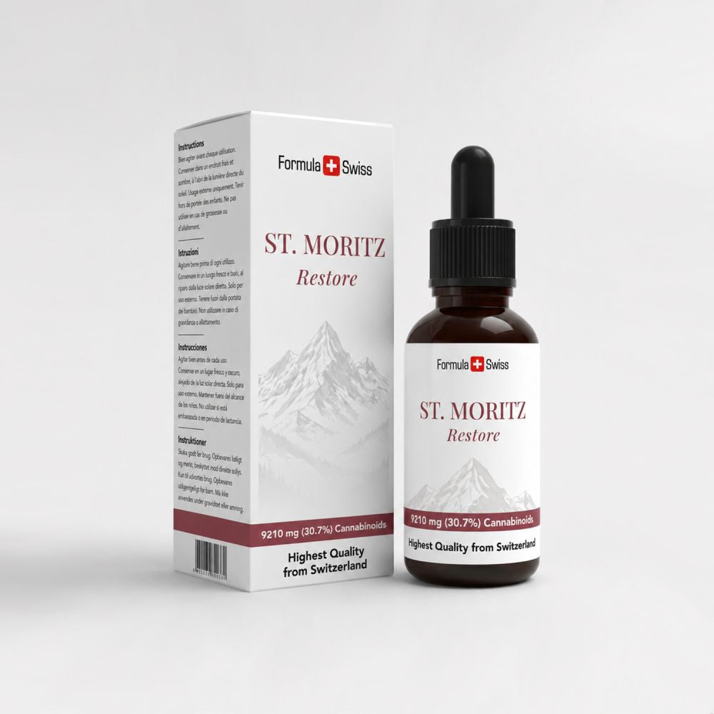 St. Moritz Restore - 30 ml CBD-olie