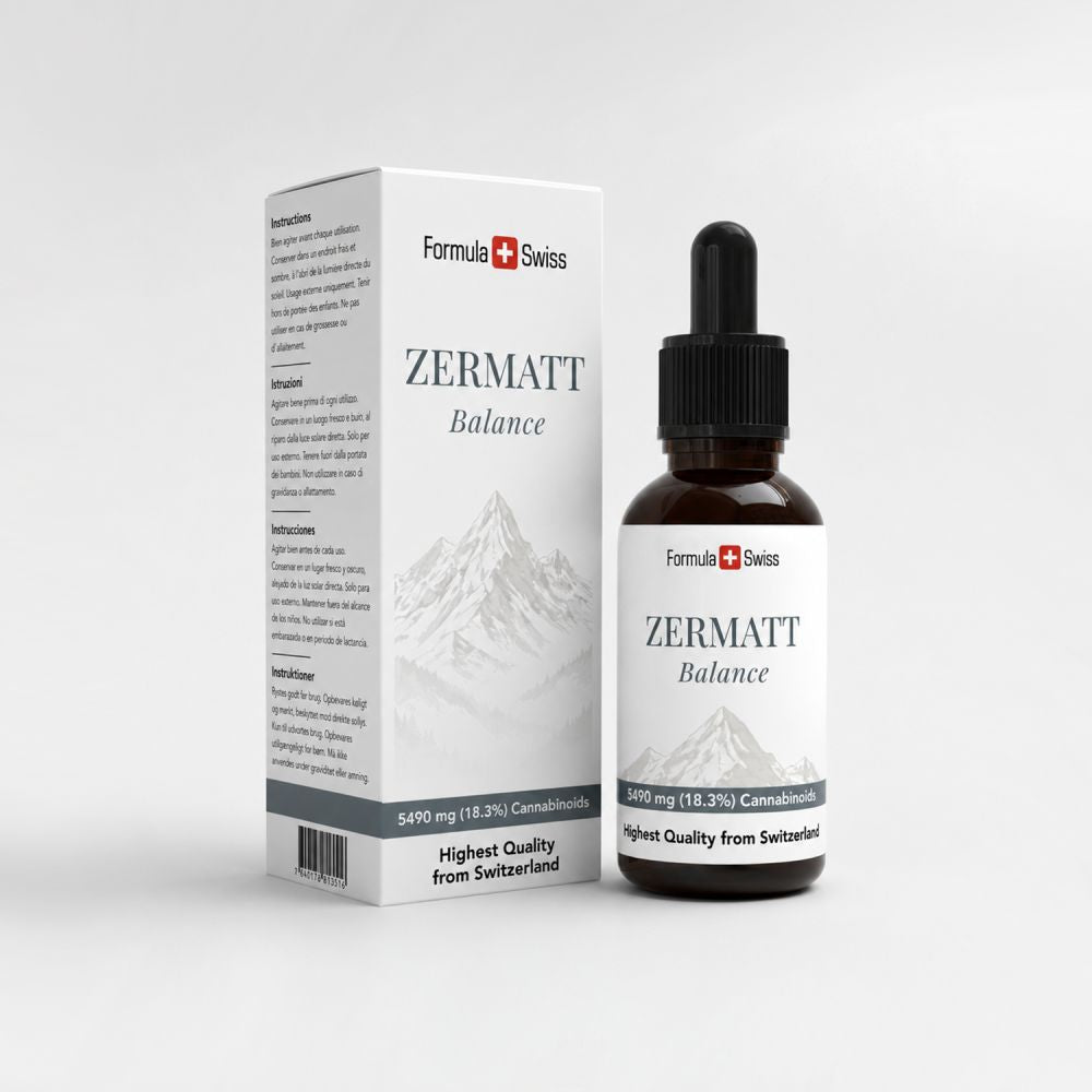 Zermatt Balance - 30 ml CBD olie