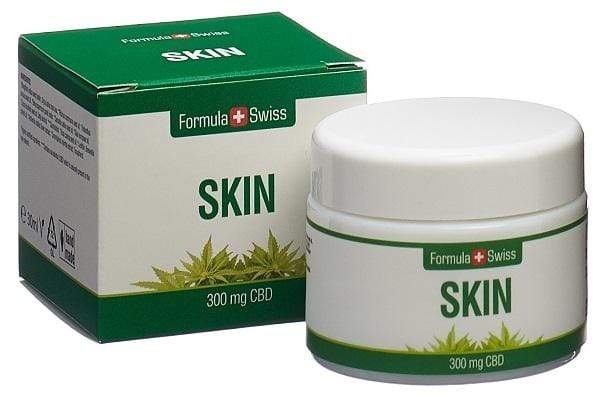 Natural CBD skincare product with hemp-derived ingredients